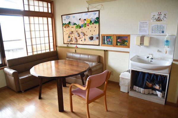 居心地の良い休憩スペース
