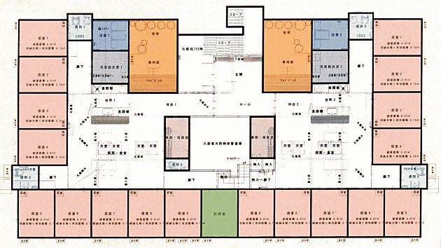 グループホーム 太陽のフロアマップ1のフロアマップ