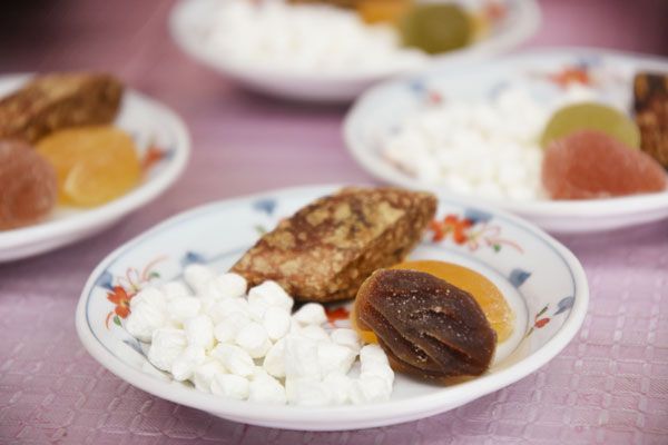 バランスの取れた食事メニュー