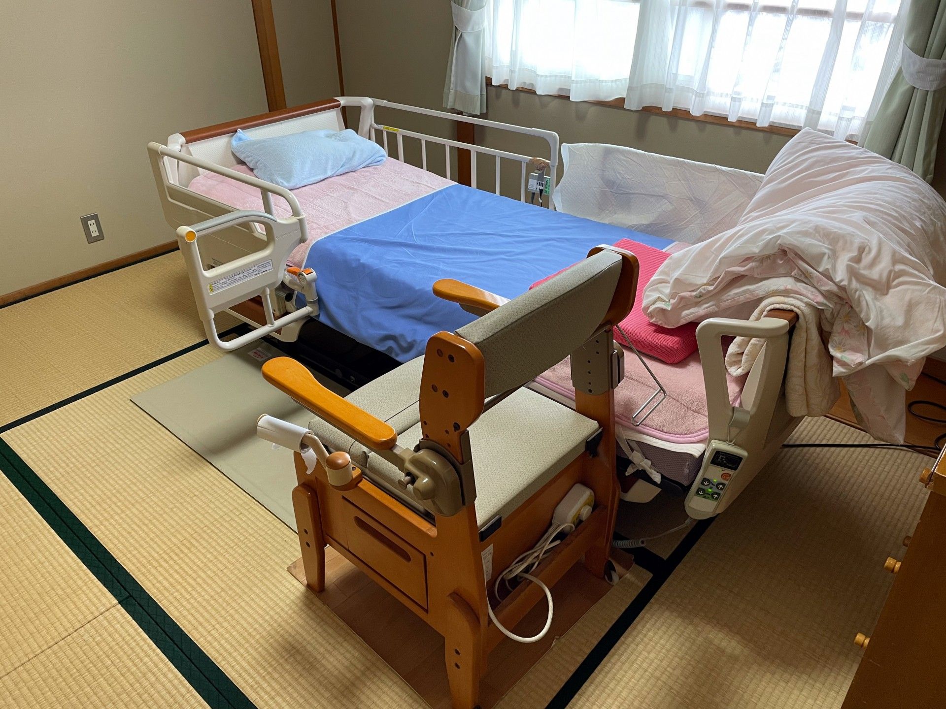 和室の個室寝室