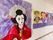壁の手作りアート作品