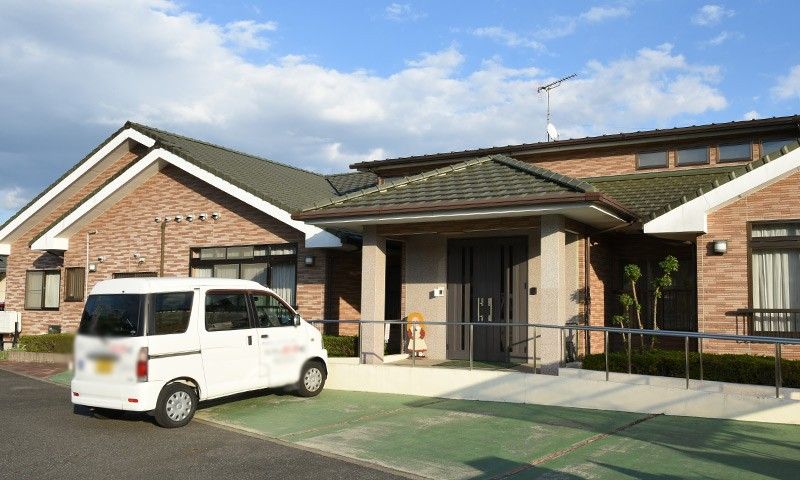車椅子対応の玄関