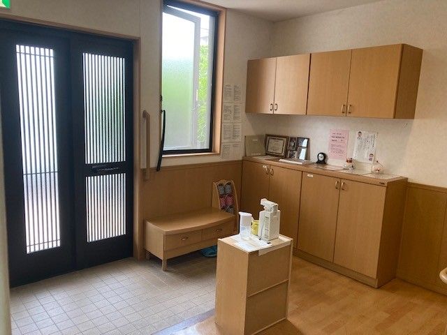 明るい玄関ホール