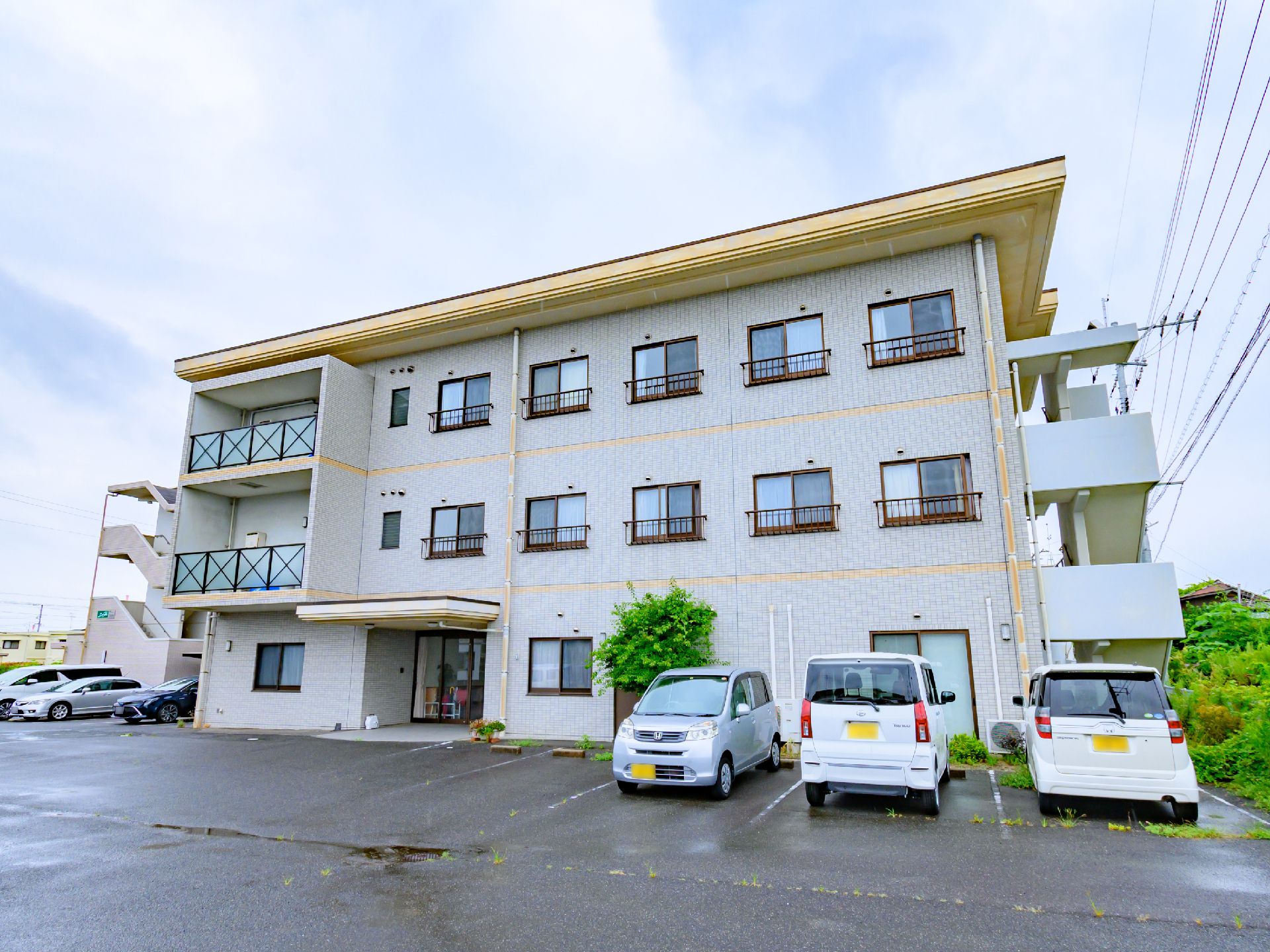 駐車場のあるグループホーム