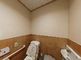 バリアフリー対応のトイレ空間