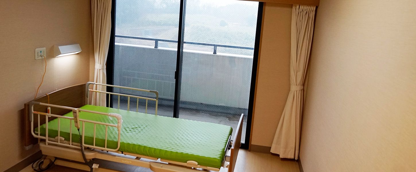 快適な個室の寝室