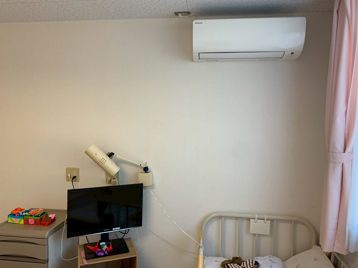 快適な個室の一角