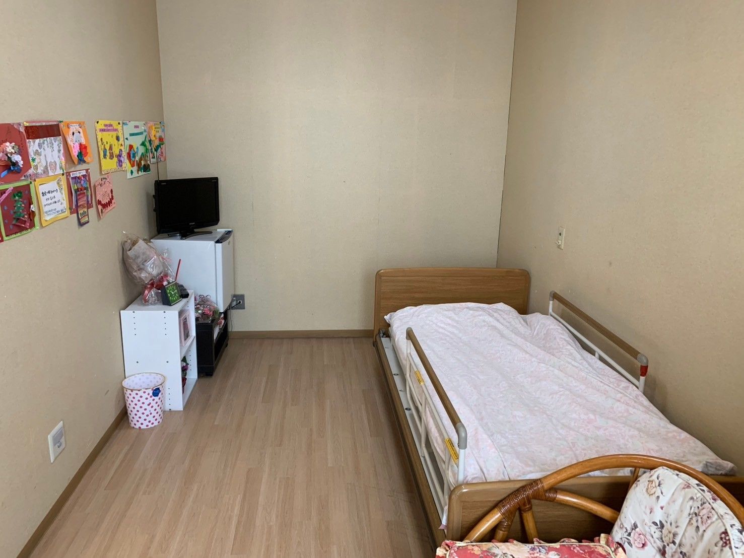 シンプルな個室