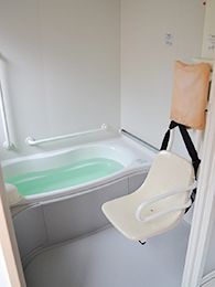バリアフリー浴室設備