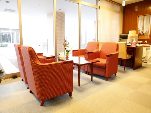 エントランスにあるソファ