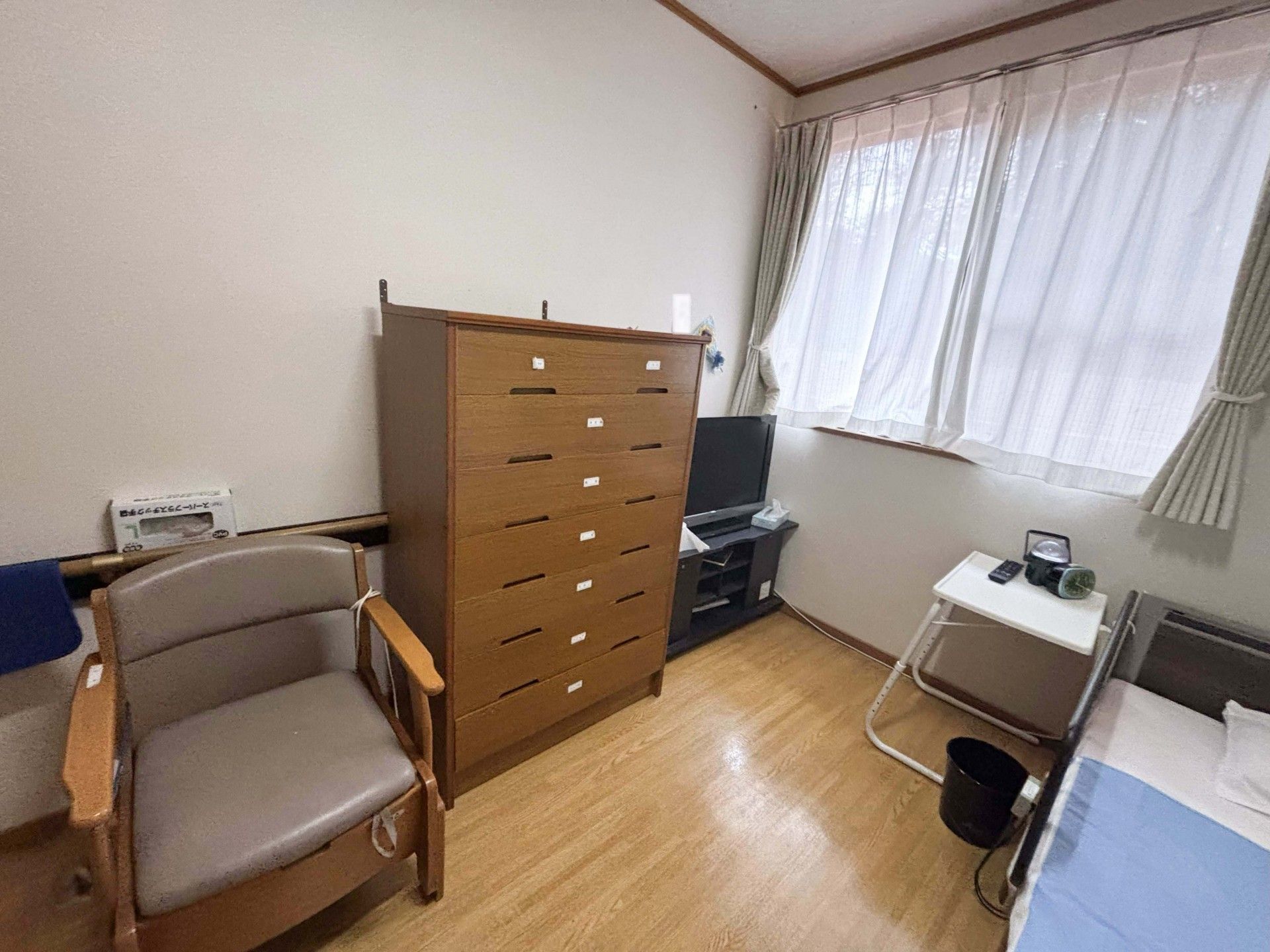 落ち着いた個室の一角