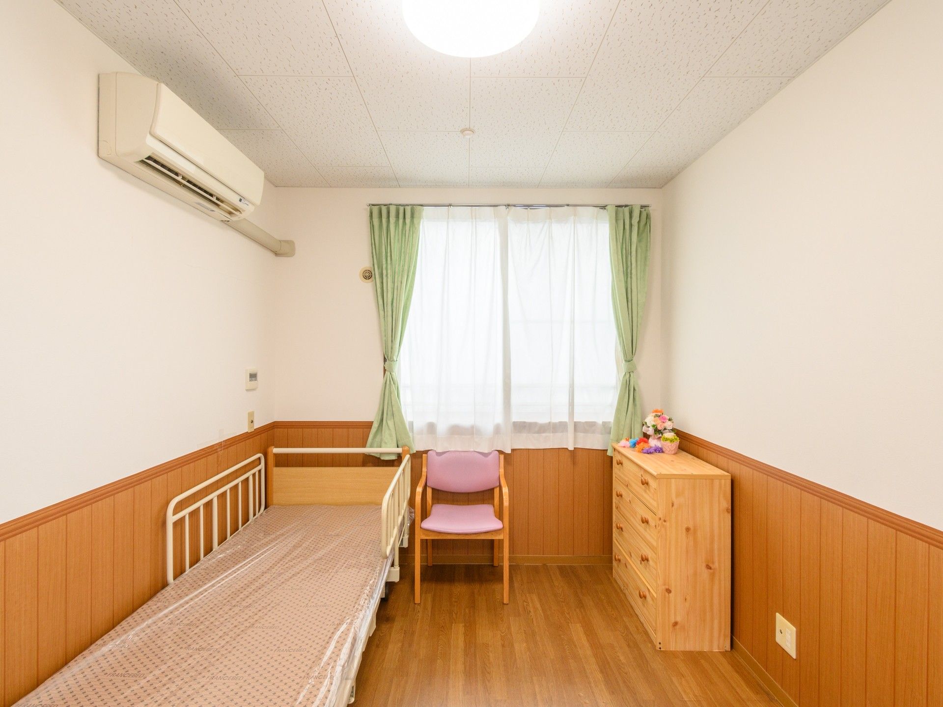 快適な個室の様子