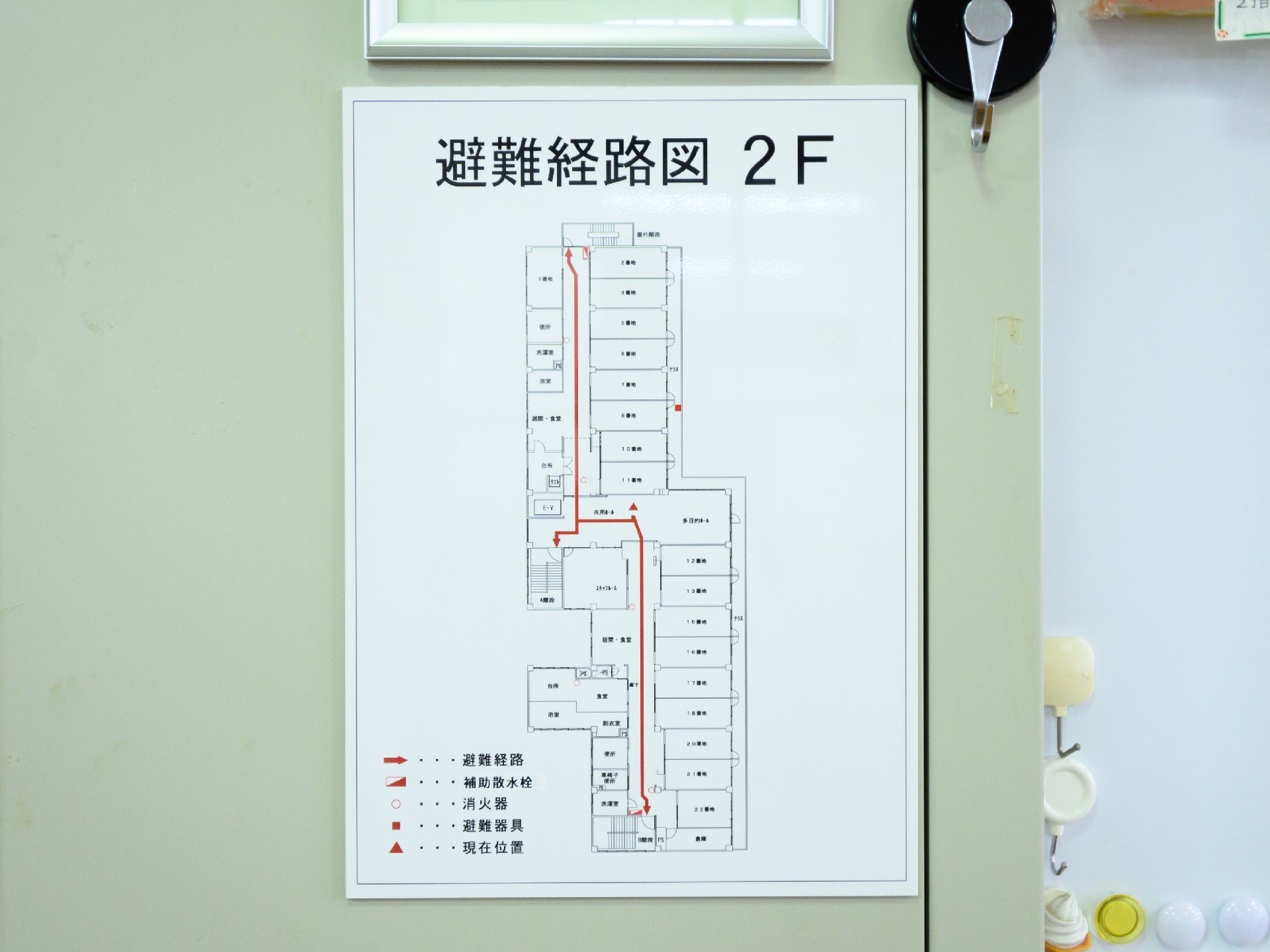 避難経路図
