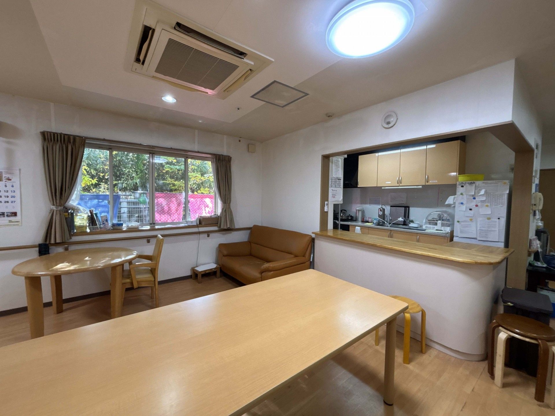 くつろぎのリビングスペース