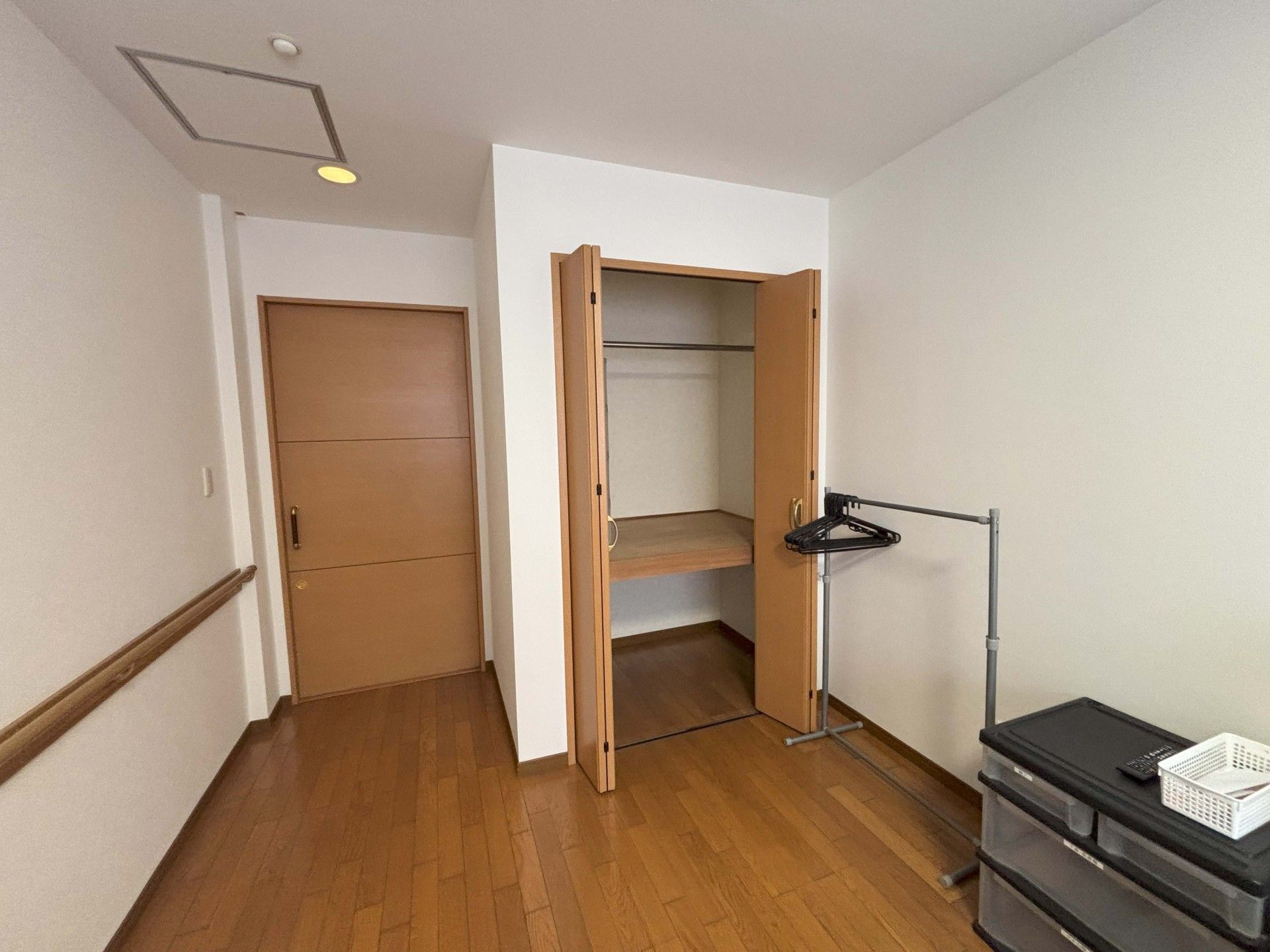 収納スペースのある部屋