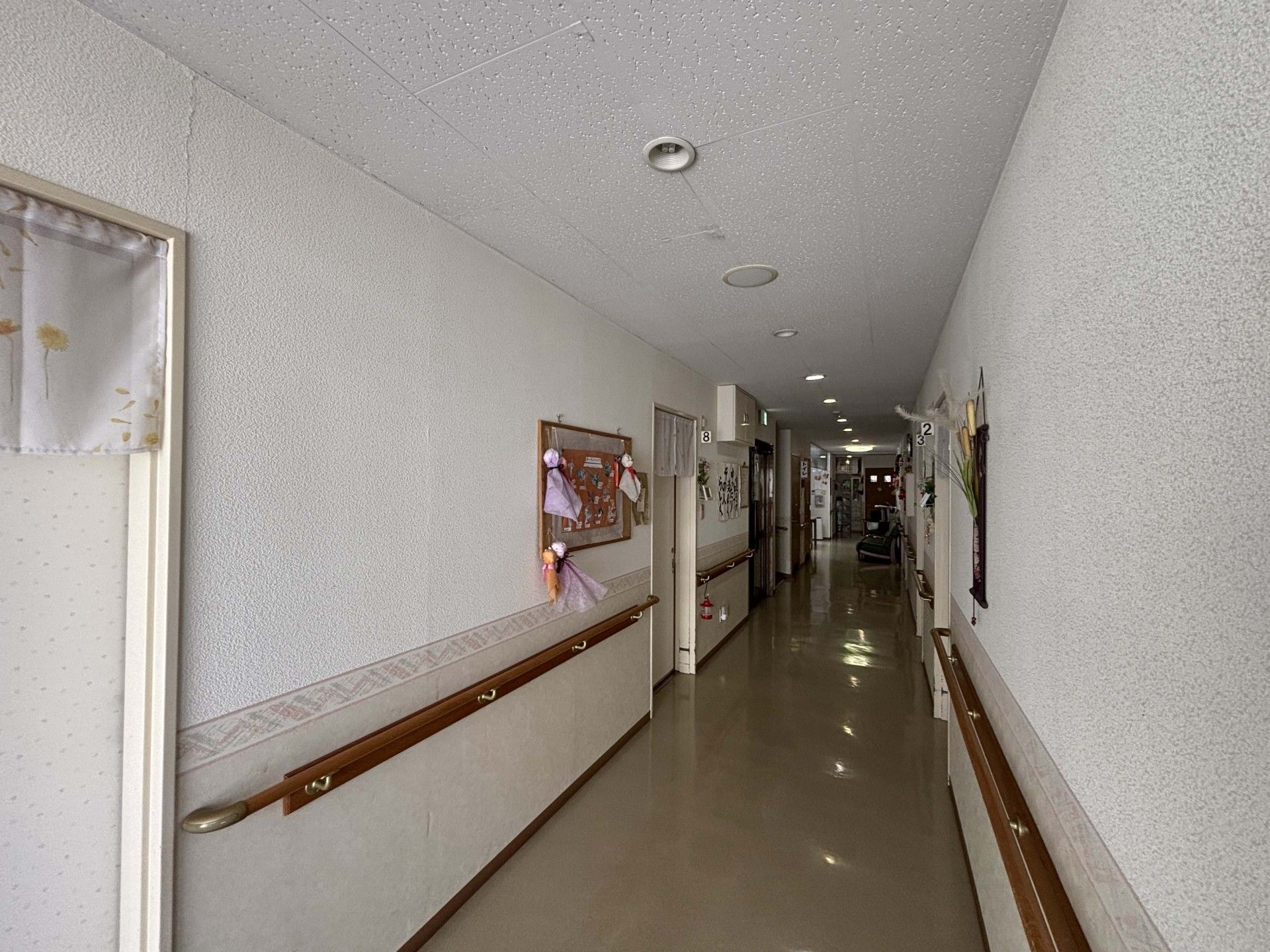 長い廊下