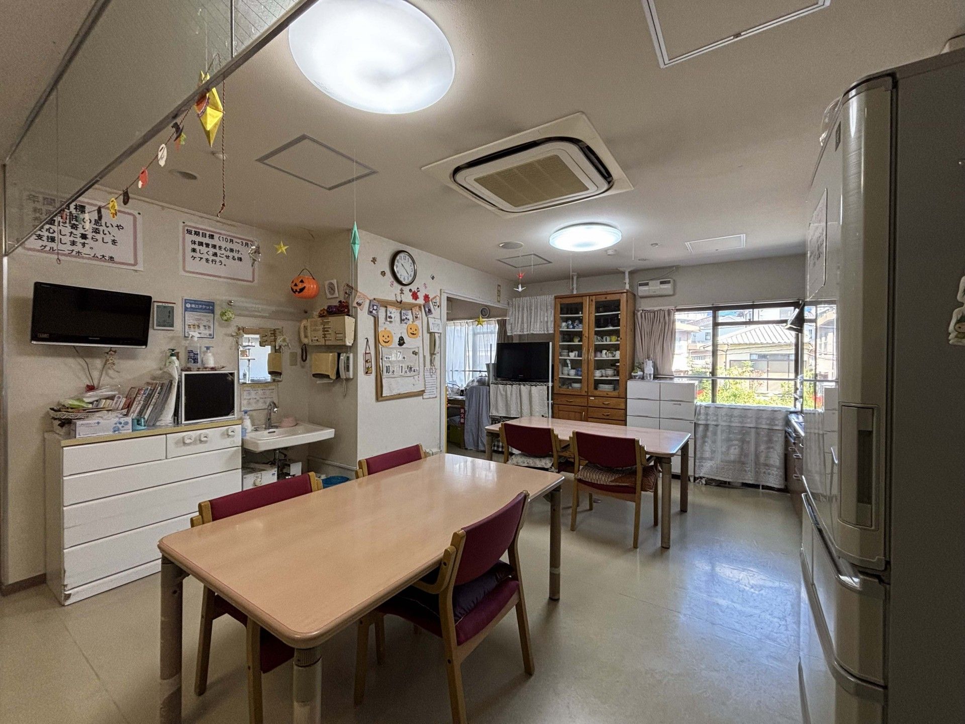 くつろぎの共有スペース