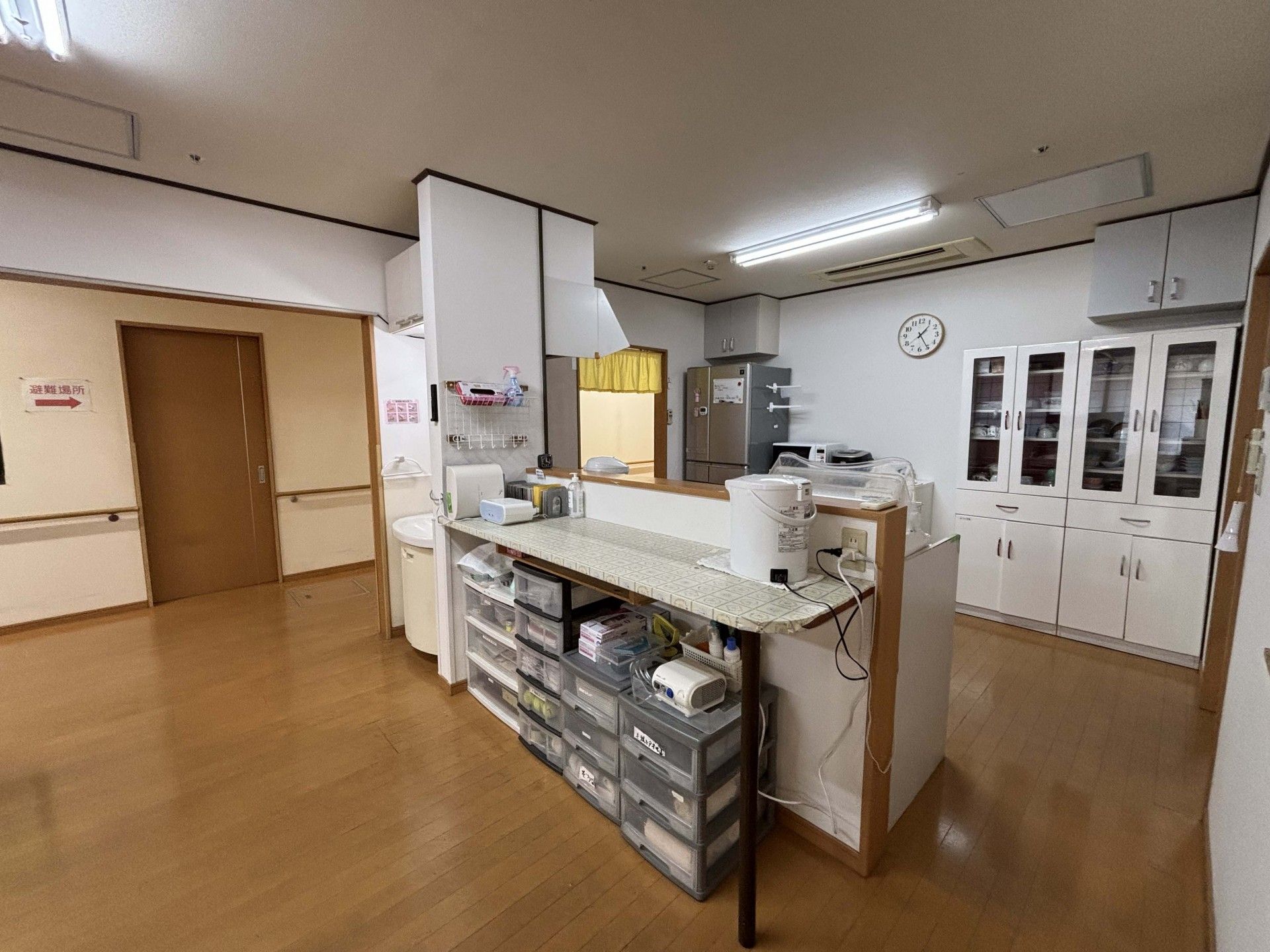 整理されたキッチン