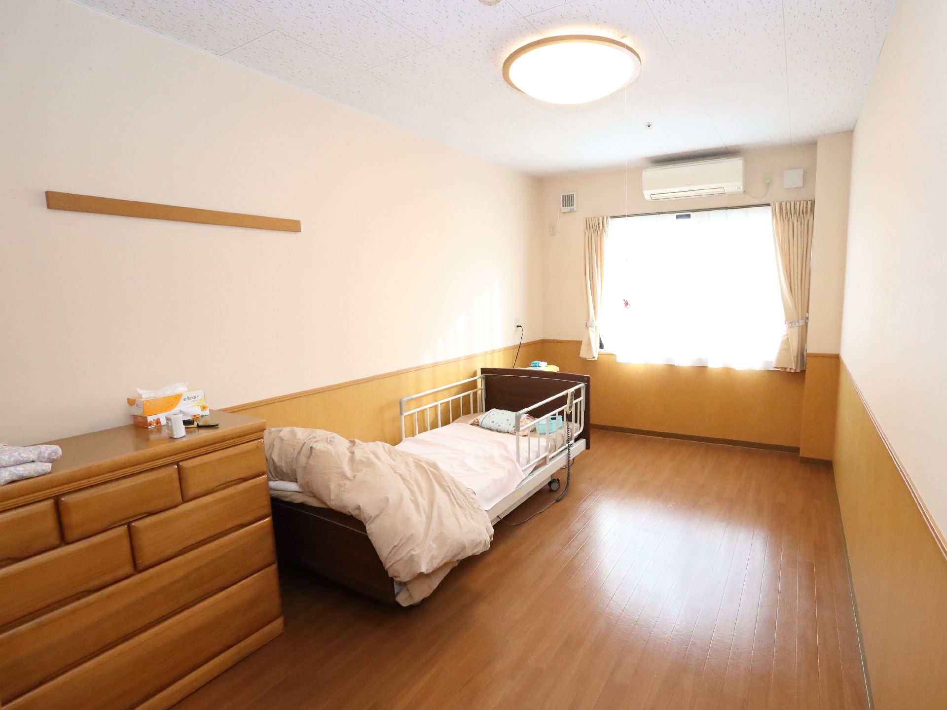 エアコンが設置されている居室