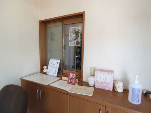 受付カウンター