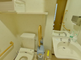 バリアフリーの洗面トイレ空間