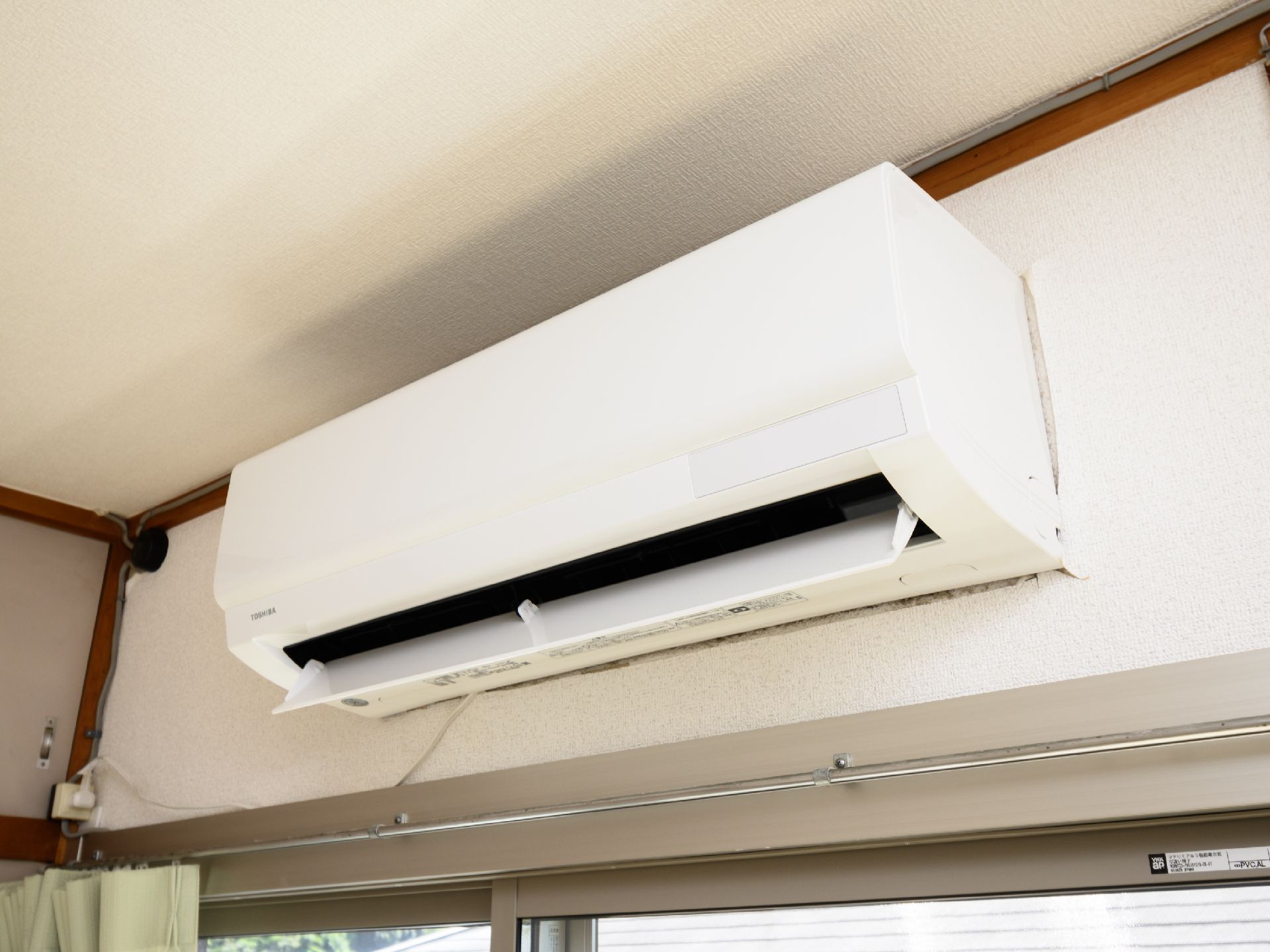 施設内に設置されているエアコン