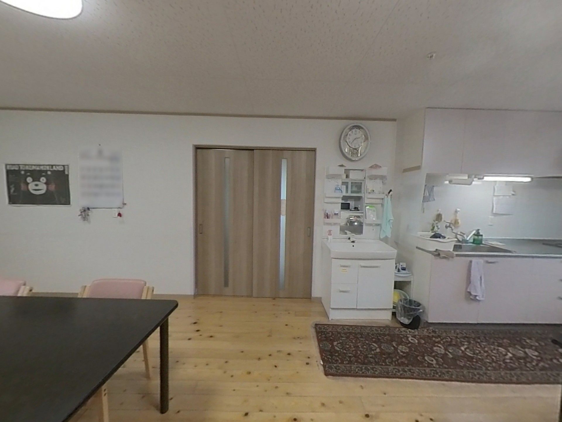 居心地の良いキッチン付き居室