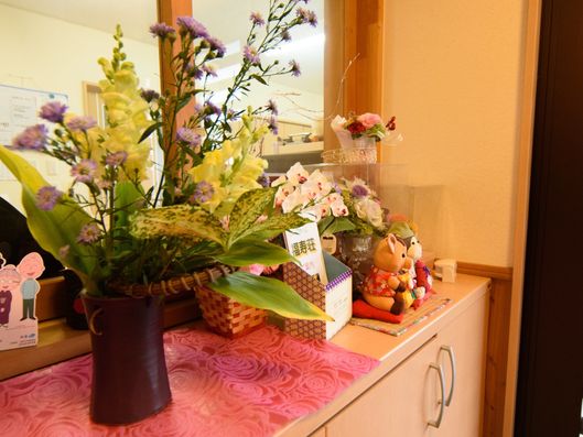 受付カウンター