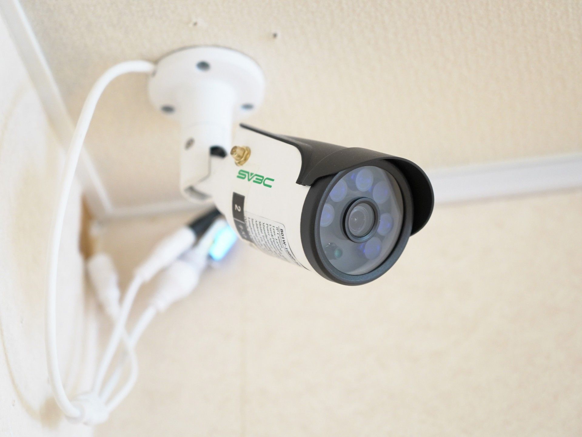 安全確保の監視カメラ