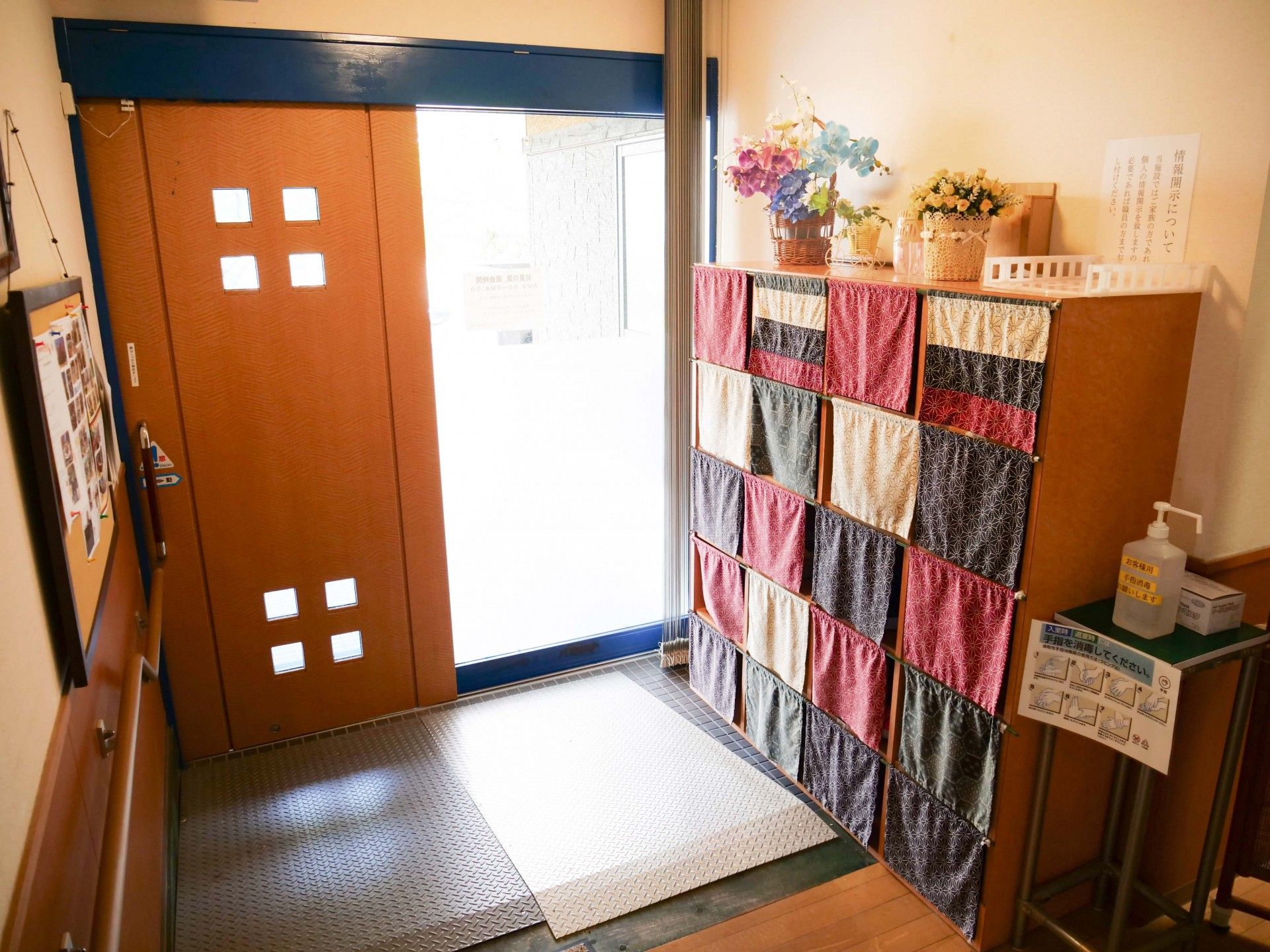 出入りしやすい玄関