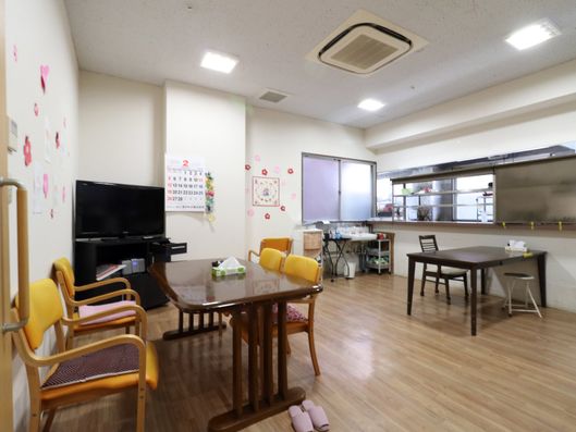 食堂、共有スペース