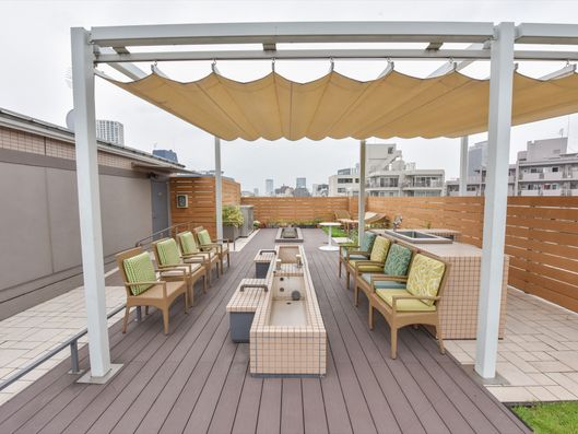 屋上テラス