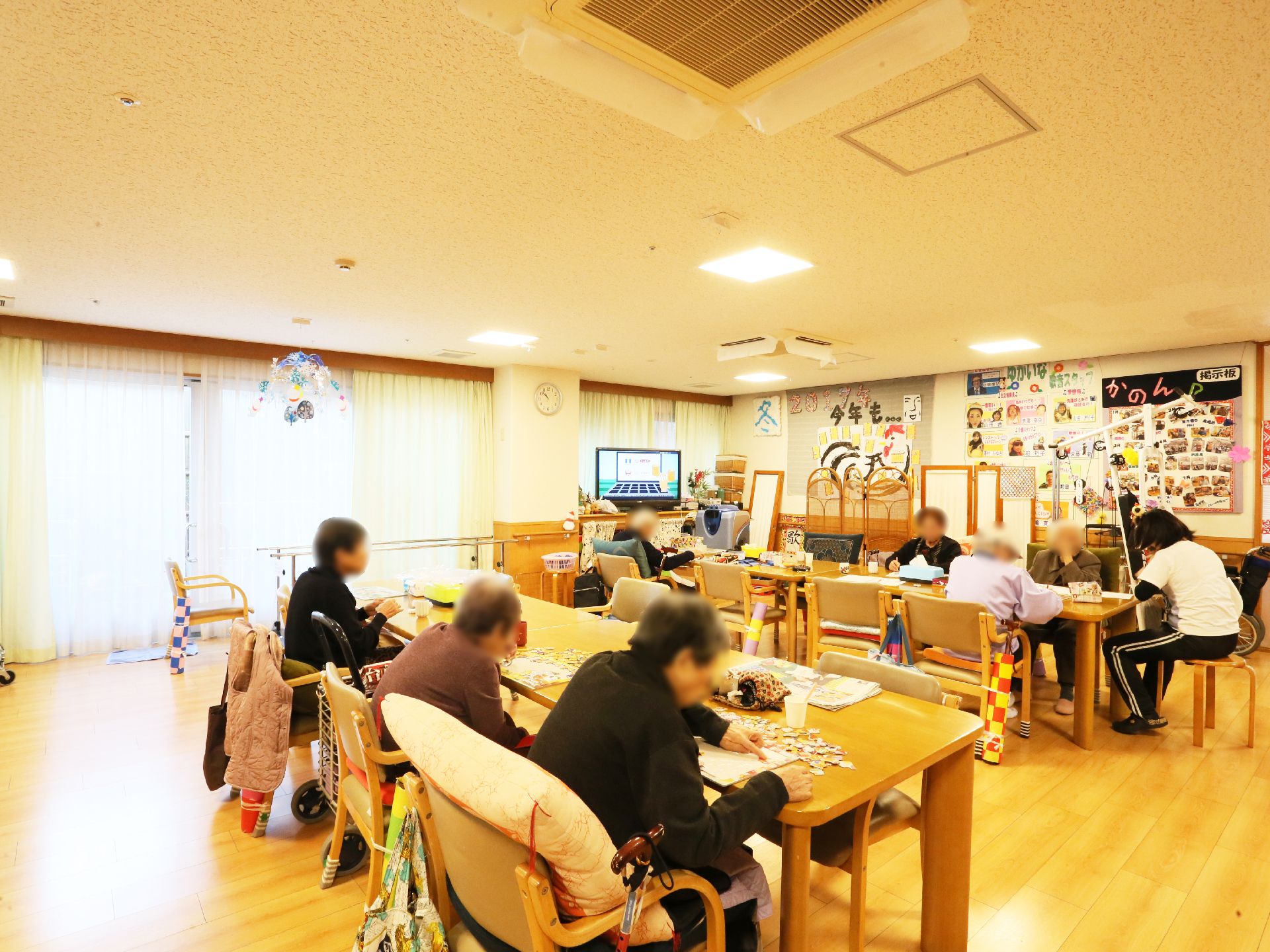 介護付有料老人ホーム ソラスト尾頭橋のレクリエーション。毎日様々なレクリエーションを催しております。お気軽にご参加ください。