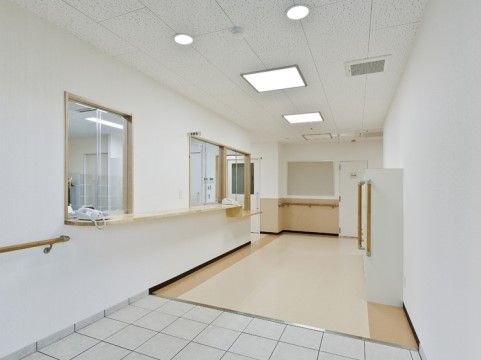 ファインビレッジ緑花台のエントランス。オートロックセキュリティーを採用しておりますので、毎日を安心してお過ごしいただけます。