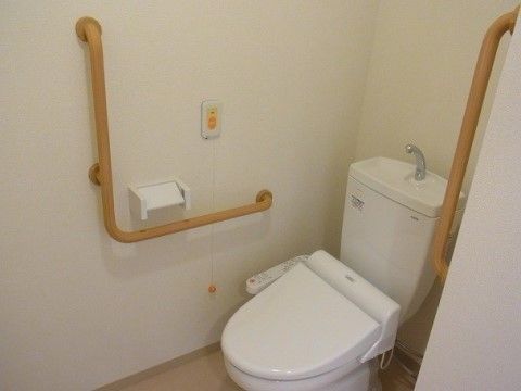 安全に配慮したトイレ空間