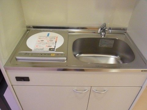 快適な居室のキッチン