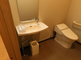 ゆったりとしたトイレ空間