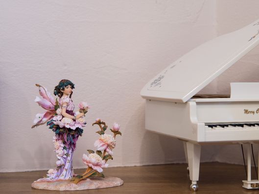 ロビーにある置き物