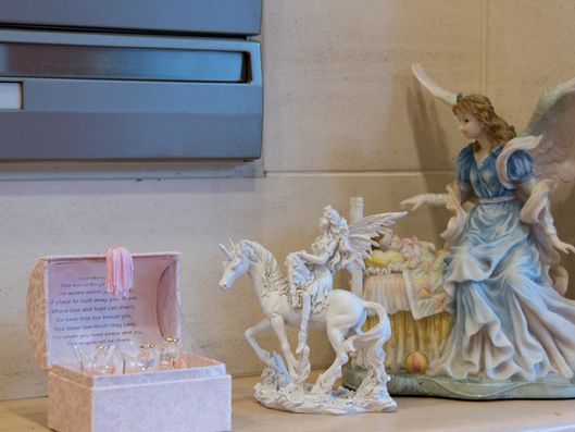 エントランスにある置き物