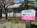 桜の木とクリニックの看板