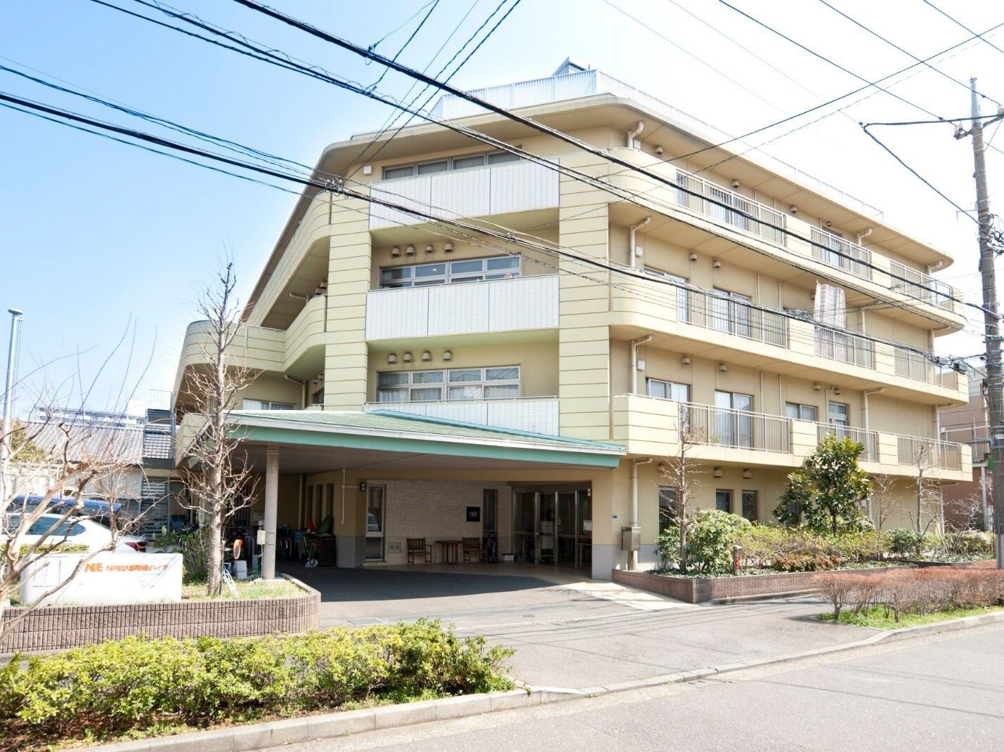 ゆったりとした外観の居室