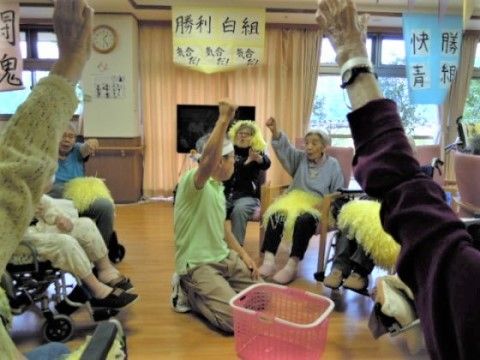 ニチイケアセンター内野本郷のレクリエーション。日々様々なレクリエーションを催しております。お気軽にご参加ください。