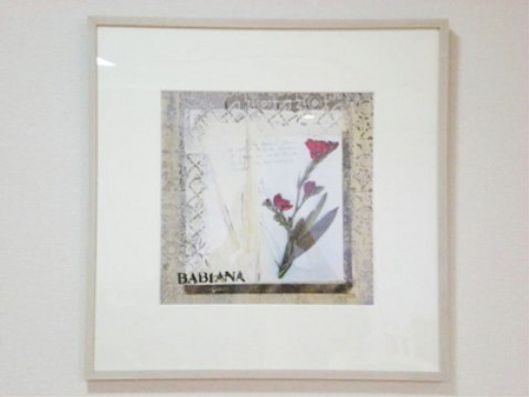 入居者様の作品展示