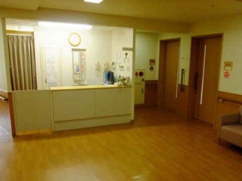 ニチイケアセンター稲毛の園のヘルパーステーション。スタッフが常時こちらに駐在しております。安心してお過ごしいただけます。