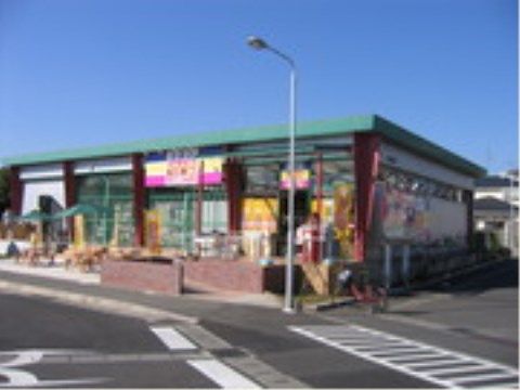 「ニチイケアセンター流山」の周辺環境。100円の商品が豊富で、お財布に優しいショッピング場所である。