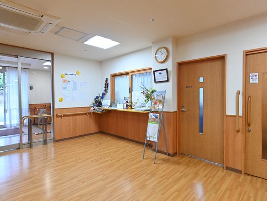 受付カウンター