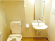 バリアフリー設計のトイレスペース