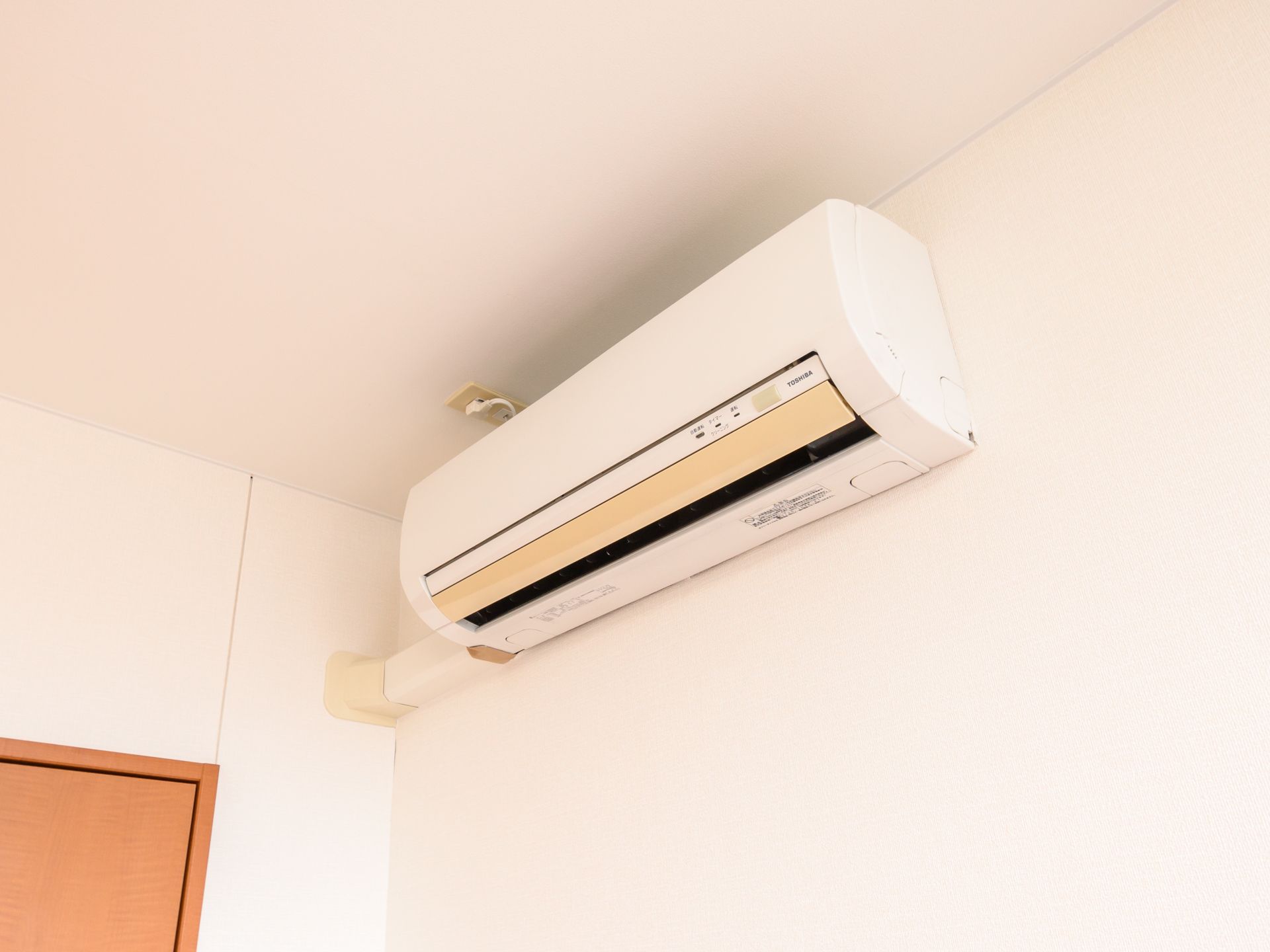 家庭用のが取り付けられている居室