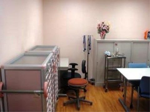 ニチイケアセンター小名浜の健康管理室。入居者様の健康管理をこちらでしっかりと管理しております。