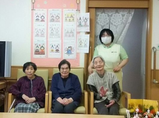 笑顔のご入居者様